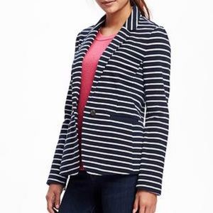 Old Navy Striped Stretch Blazer